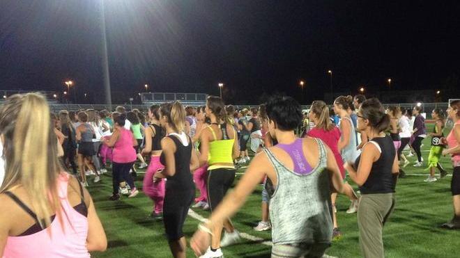 A ballare la zumba anche col tacco 12