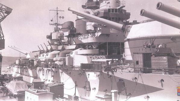 La nave più potente affondata poche ore dopo l’armistizio