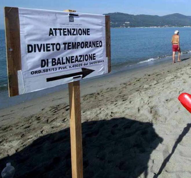Bagni vietati, fogne della Imm nel mirino 