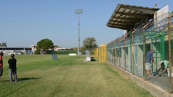 Brindisi al nuovo stadio del Valdarno