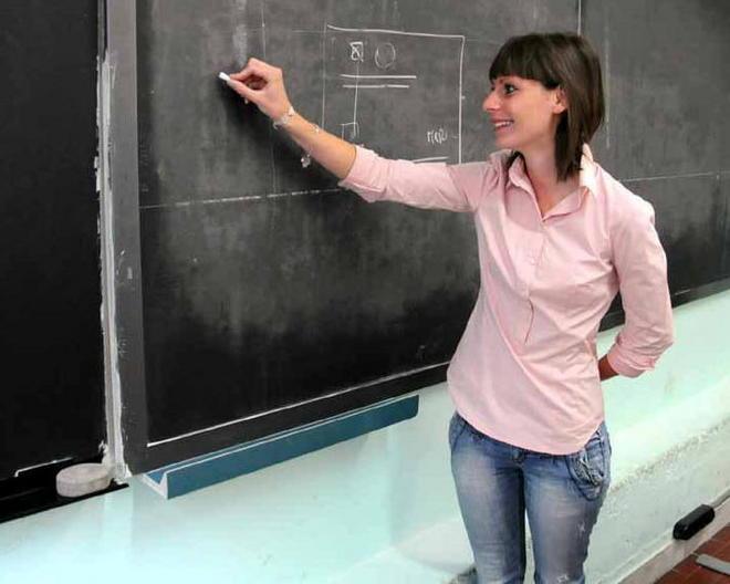 In cattedra la più giovane docente d’Italia 