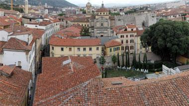 Prato come non l’avete mai vista. Panoramica dal tetto di Palazzo Pretorio FOTO NAVIGABILE