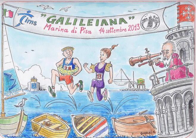 Podismo: la Galileiana a Marina 