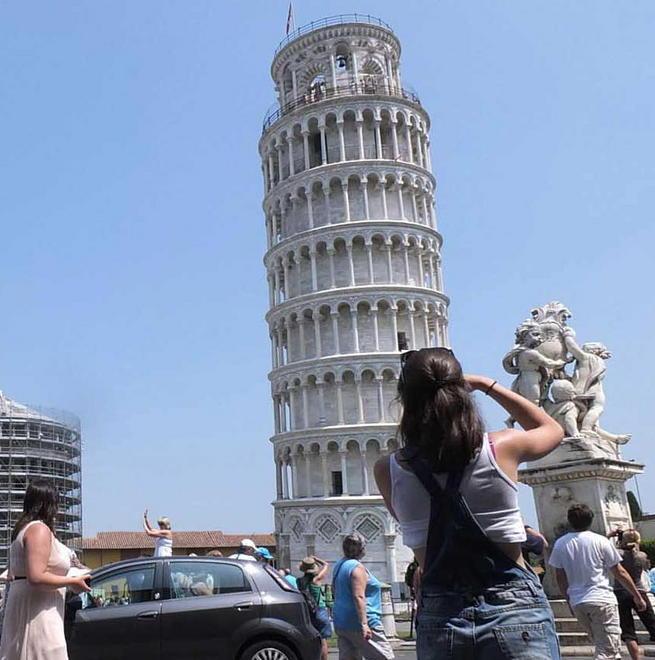 Turista soccorsa sulla Torre