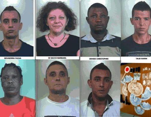 In trasferta per la droga cinque finiscono in cella 
