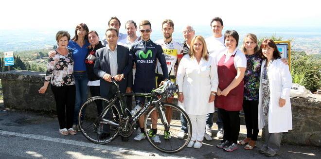 Visconti sul San Baronto per gli auguri al Mondiale 