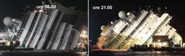 Costa Concordia, il ministro Orlando: "Fiancata in situazione critica"