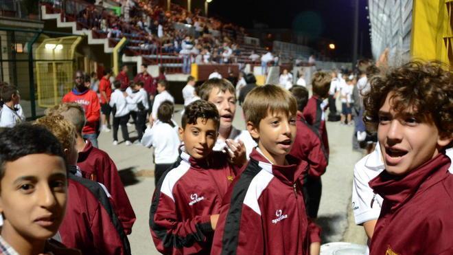 Serata di festa di tutti i baby granata