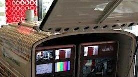 È un Ape da record a bordo lo studio tv più piccolo al mondo
