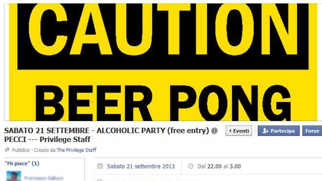 Stop alla festa alcolica al Museo Pecci
