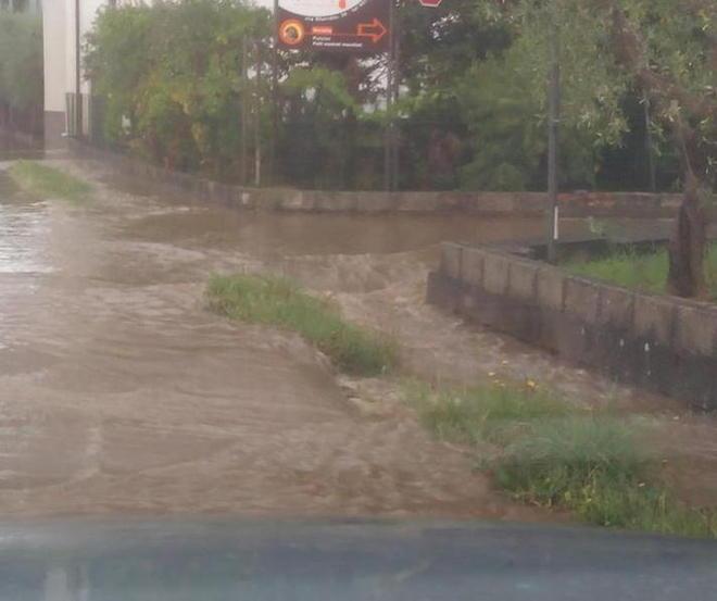 Strade come fiumi e cresce la paura per il Business Park 
