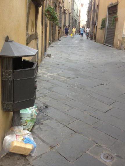 Rifiuti abbandonati, multe salate 