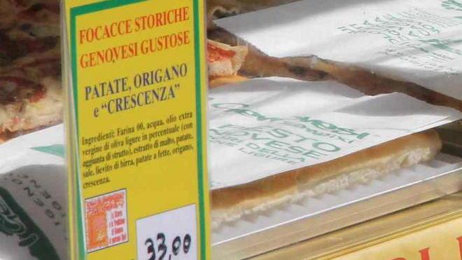 Schiacciata a peso d’oro: 33 euro al chilo