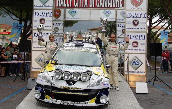 In 115 in gara al Rally di Camaiore 