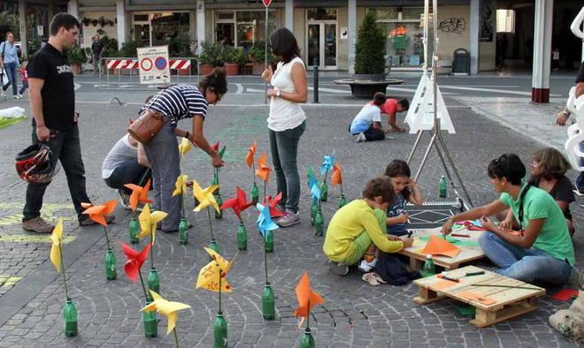 Piazza Ingolstadt volto nuovo per un giorno