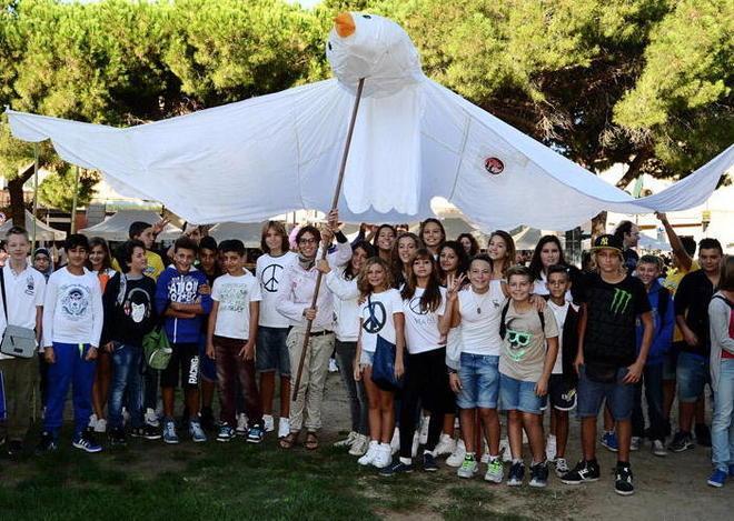 Dai ragazzi del Galilei un messaggio di pace