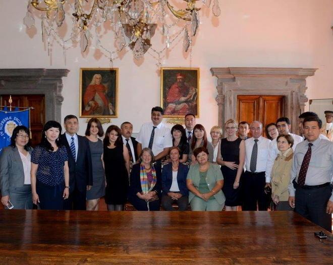 Dall'Asia Centrale in visita all'Università 