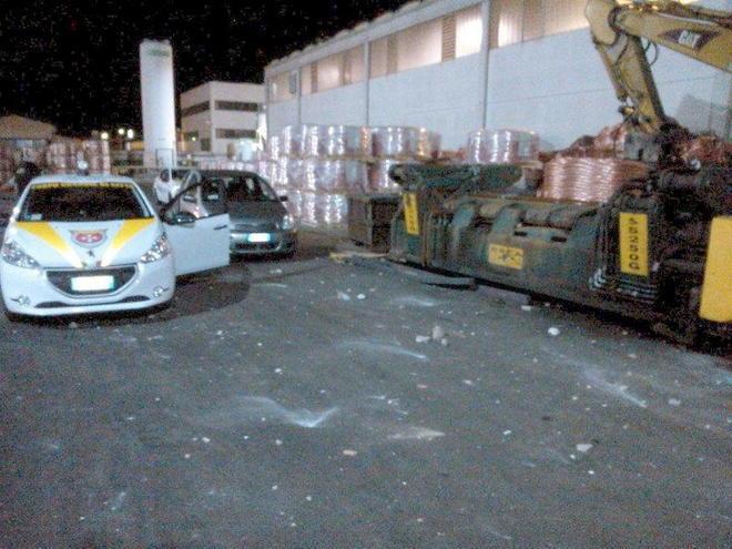 Sventato doppio furto rame, in azione una ventina di ladri 