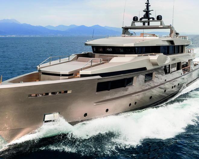 Varato a Carrara lo yacht più silenzioso al mondo 