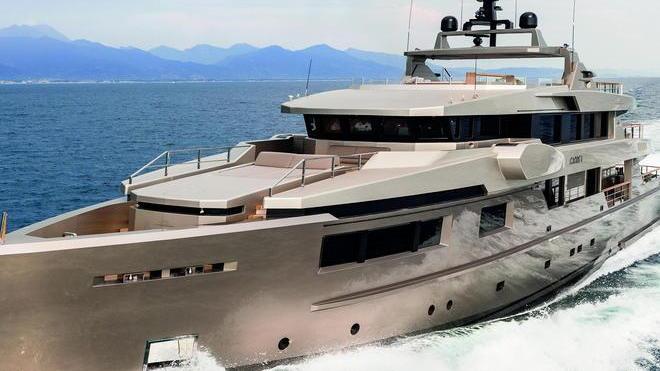 Varato a Carrara lo yacht più silenzioso al mondo