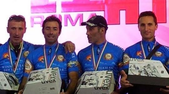 I quattro Maremmani conquistano la 24 ore di Roma di Mtb