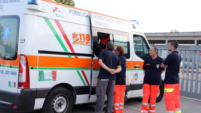 Principio d’incendio, bambino all’ospedale