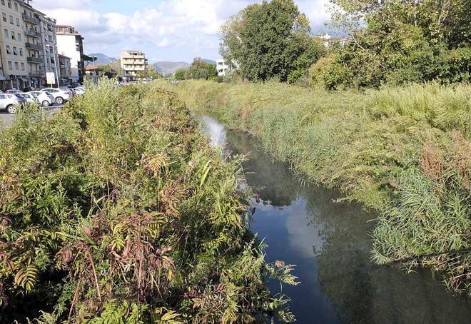 Fosso del Molino, acque deviate prima della città 