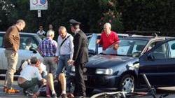 Ciclista travolto da un’auto davanti alla Baracchina rossa: è in coma