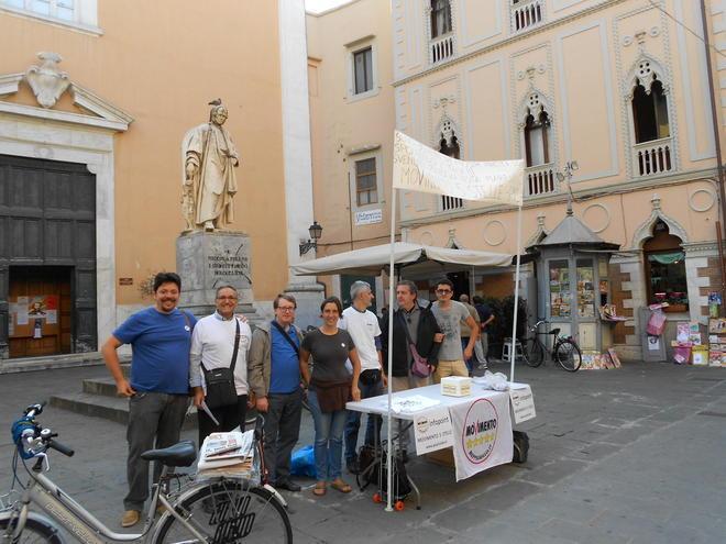 M5S, campagna informativa in piazza 