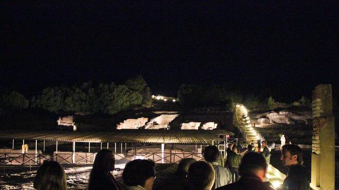 Luce d’autore agli scavi Folla per l’inaugurazione