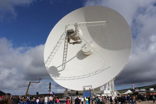 In Sardinia the largest european radio telescope 