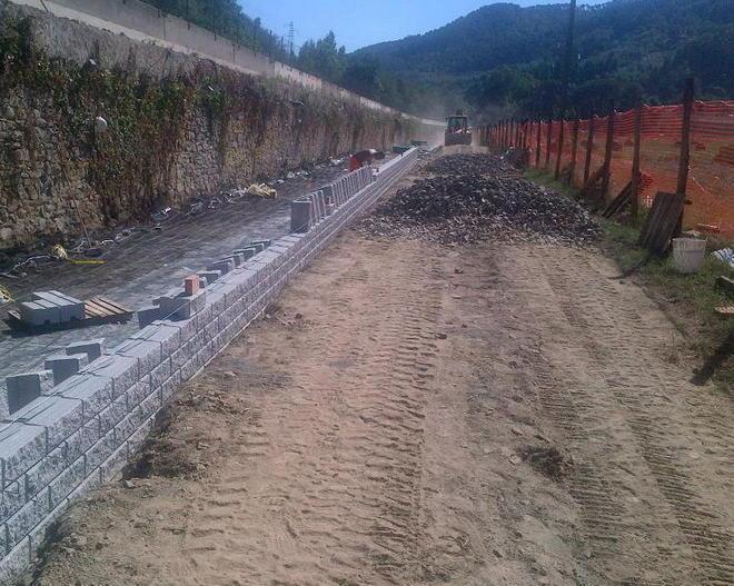 Proseguono i lavori di messa in sicurezza della ex Sr 325 