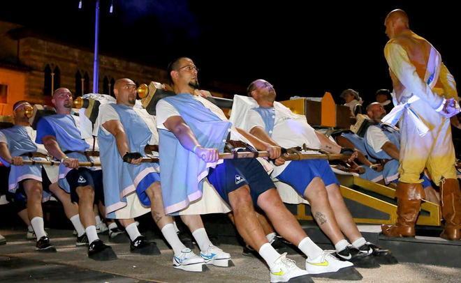 Letta fa pubblicità al Gioco del Ponte 