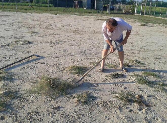 Tra allagamenti e pericoli ecco il campo del Membrino 
