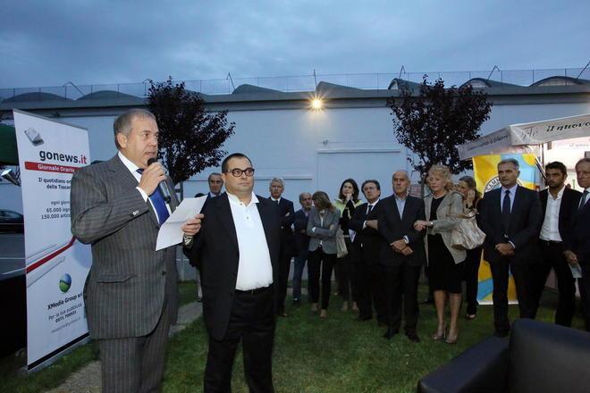 Taglio del nastro per la nuova sede di Confindustria in via Piovola 