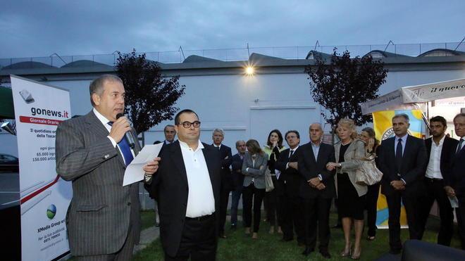 Taglio del nastro per la nuova sede di Confindustria in via Piovola
