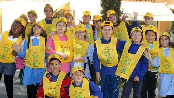 Un mondo più pulito comincia dalla pineta del parco termale