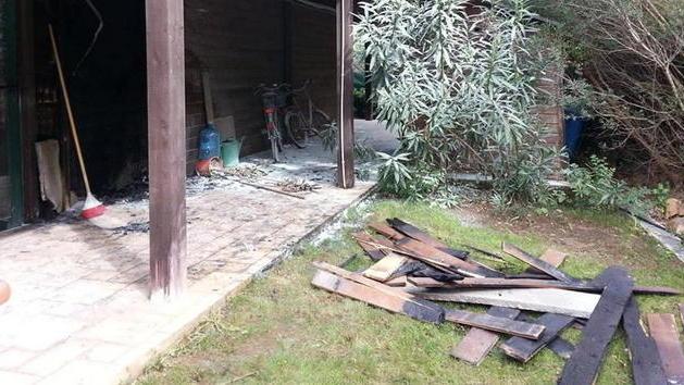 Danno fuoco agli uffici della Promomar