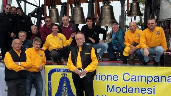 L’unione campanari modenesi con il “camion campanile”