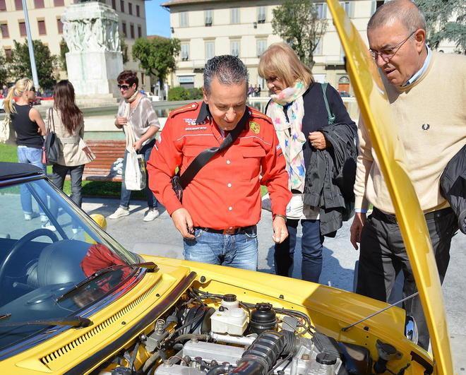 Decine di gioielli a quattro ruote nel cuore di Empoli 