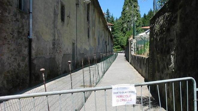 Via ai lavori al Conservatorio di S. Caterina