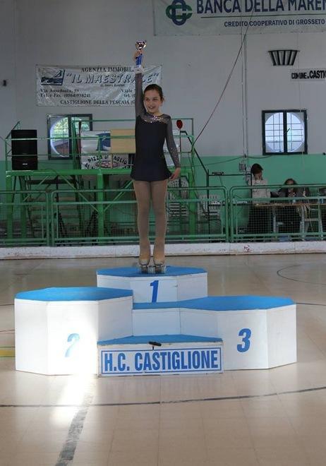 Sara Russo, una farfalla nel pattinaggio artistico 