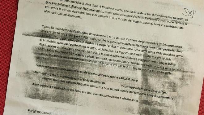 La lettera: Rocca promise 140mila euro