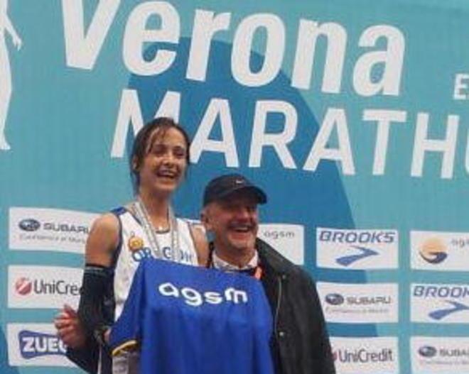 Alessandra Cozzi è terza alla Maratona di Verona 