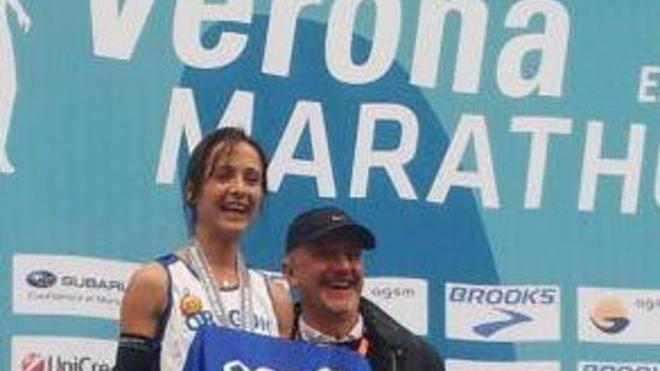 Alessandra Cozzi è terza alla Maratona di Verona