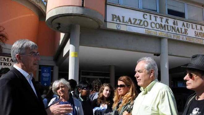 Aulla, la protesta del Liceo classico