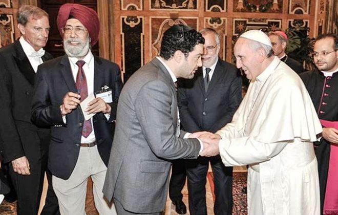 Il rabbino Didi da papa Francesco 