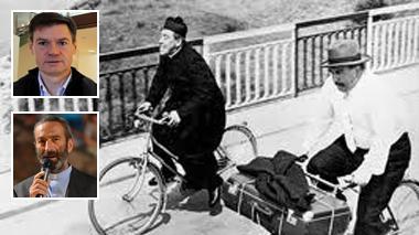Peppone e don Camillo di Cerreto Guidi corrono insieme la crono