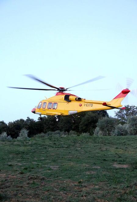 In coma cercatore di funghi operato alla testa a Cisanello