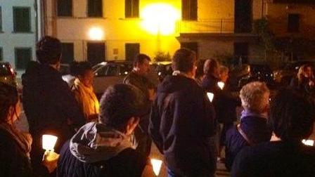 Fiaccolata a Cafaggio per le vittime di Lampedusa